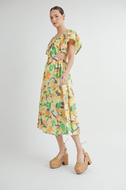 Cut out Midi Dress I ABSD7537