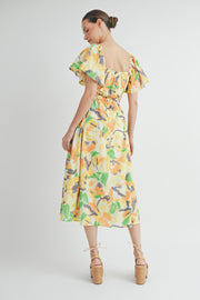 Cut out Midi Dress I ABSD7537