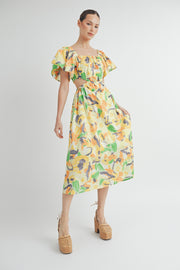 Cut out Midi Dress I ABSD7537