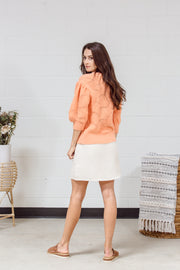 Front Slit Mini Skirt I S#ABDB0107