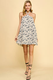 Halter Neck Mini Dress / DW109PKK