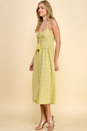 Cami Bow Front Midi Dress / S#HD5053