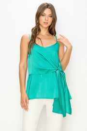 Overlap & Tie Cami Top / S#ABDT0111