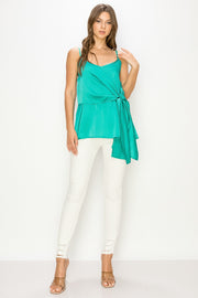 Overlap & Tie Cami Top / S#ABDT0111