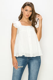 Flare bottom Blouse / S#ABDT0107