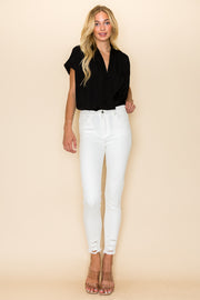 Natural Draped Bodysuit I ABDT0110